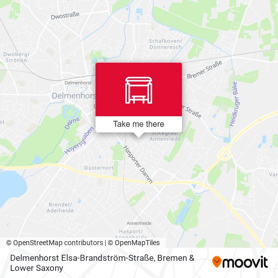 Delmenhorst Elsa-Brandström-Straße map