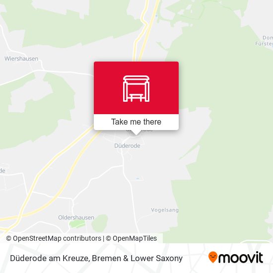 Düderode am Kreuze map