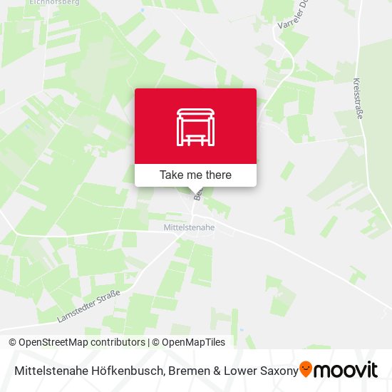 Mittelstenahe Höfkenbusch map