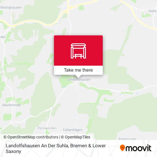 Landolfshausen An Der Suhla map
