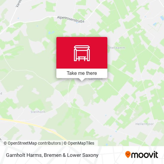 Garnholt Harms map