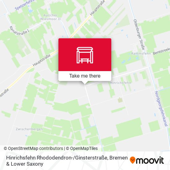 Hinrichsfehn Rhododendron- / Ginsterstraße map