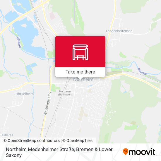 Northeim Medenheimer Straße map
