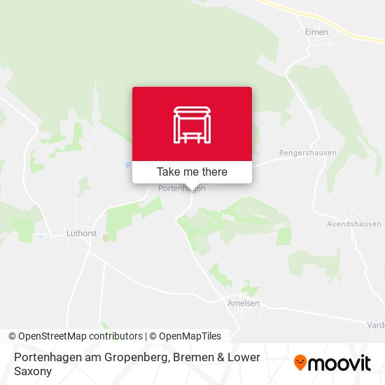 Portenhagen am Gropenberg map
