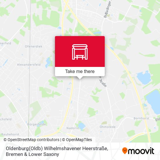 Oldenburg(Oldb) Wilhelmshavener Heerstraße map