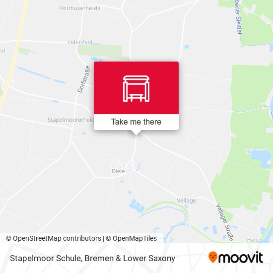 Stapelmoor Schule map
