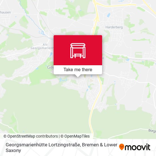 Georgsmarienhütte Lortzingstraße map