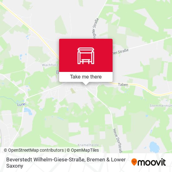 Beverstedt Wilhelm-Giese-Straße map