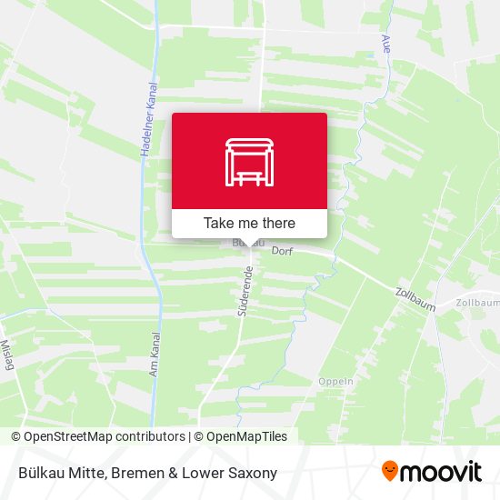 Bülkau Mitte map
