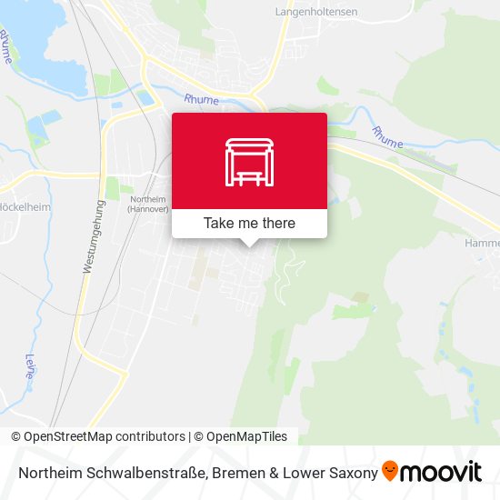 Northeim Schwalbenstraße map