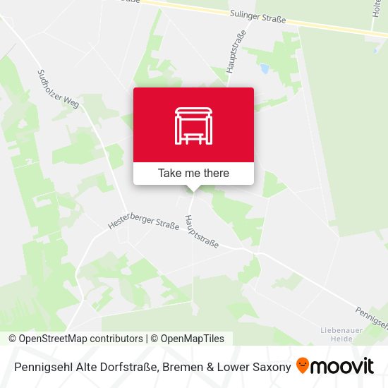 Pennigsehl Alte Dorfstraße map