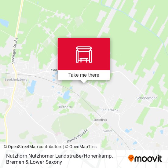Nutzhorn Nutzhorner Landstraße / Hohenkamp map