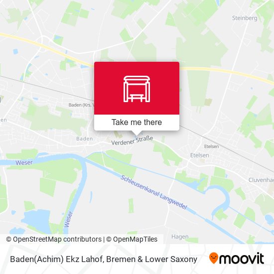 Baden(Achim) Ekz Lahof map