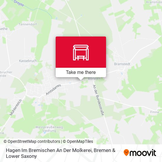 Hagen Im Bremischen An Der Molkerei map