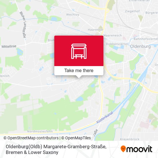 Oldenburg(Oldb) Margarete-Gramberg-Straße map