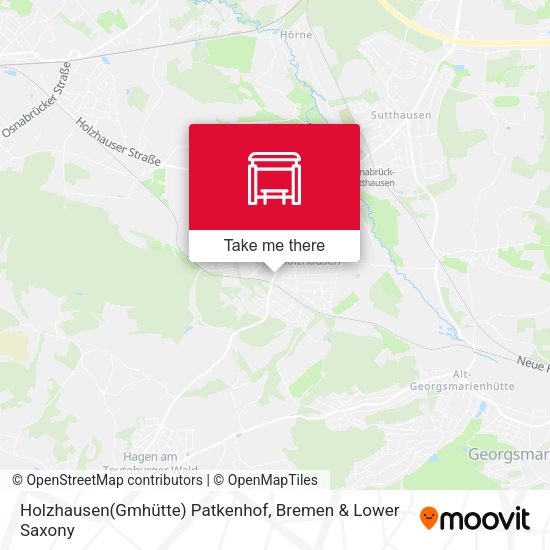Holzhausen(Gmhütte) Patkenhof map