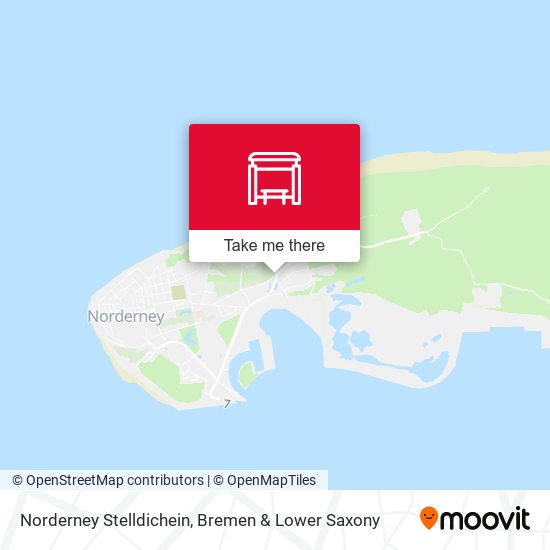 Norderney Stelldichein map