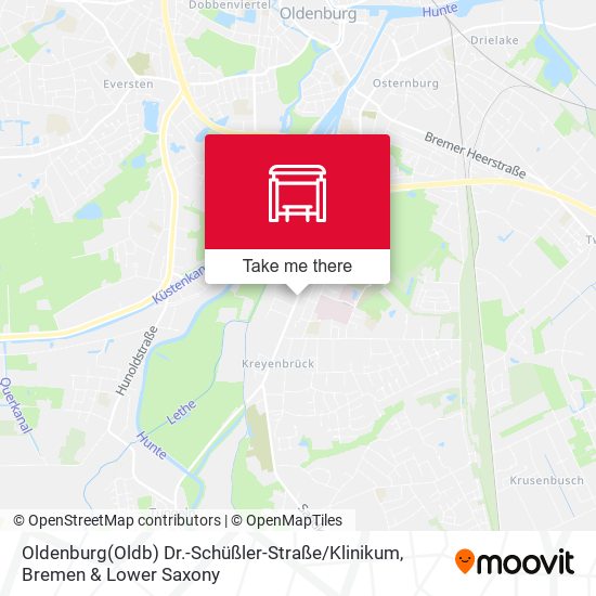 Oldenburg(Oldb) Dr.-Schüßler-Straße / Klinikum map