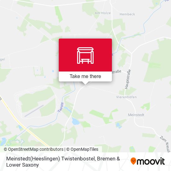 Meinstedt(Heeslingen) Twistenbostel map