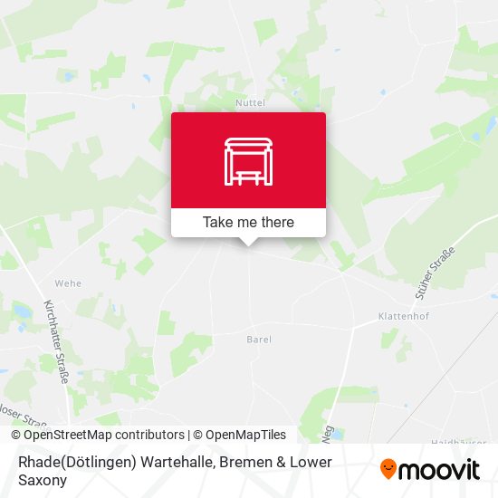 Rhade(Dötlingen) Wartehalle map