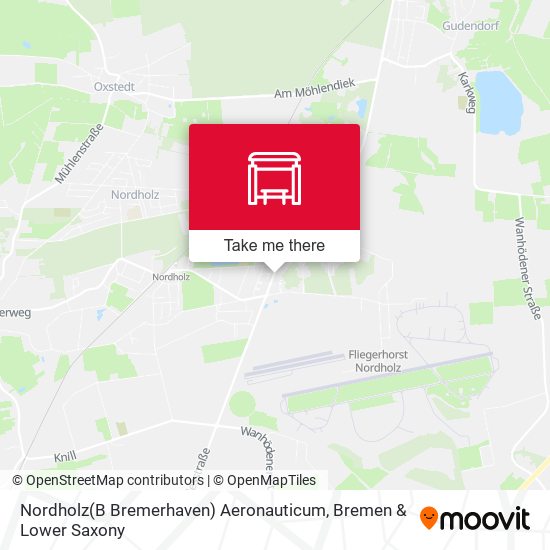 Nordholz(B Bremerhaven) Aeronauticum map