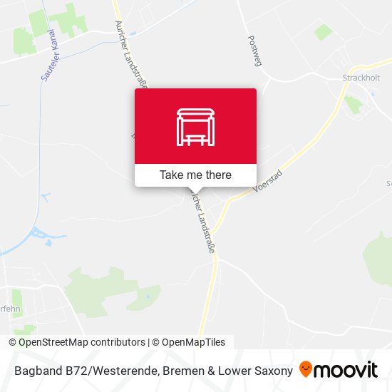 Bagband B72/Westerende map