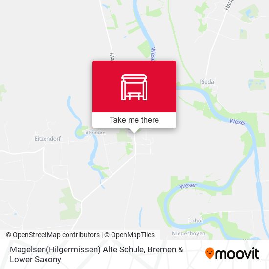 Magelsen(Hilgermissen) Alte Schule map