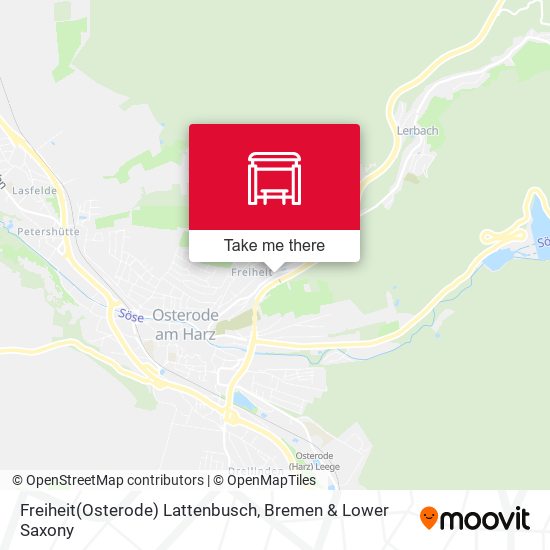 Freiheit(Osterode) Lattenbusch map