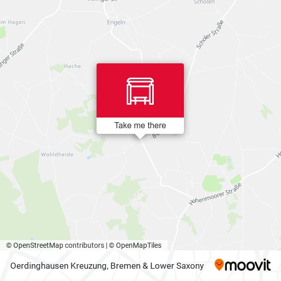 Oerdinghausen Kreuzung map