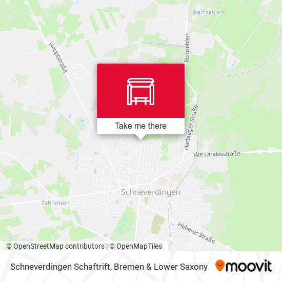 Schneverdingen Schaftrift map