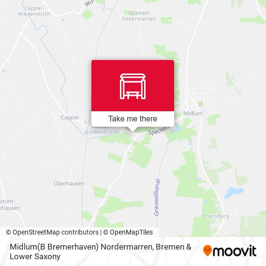 Midlum(B Bremerhaven) Nordermarren map