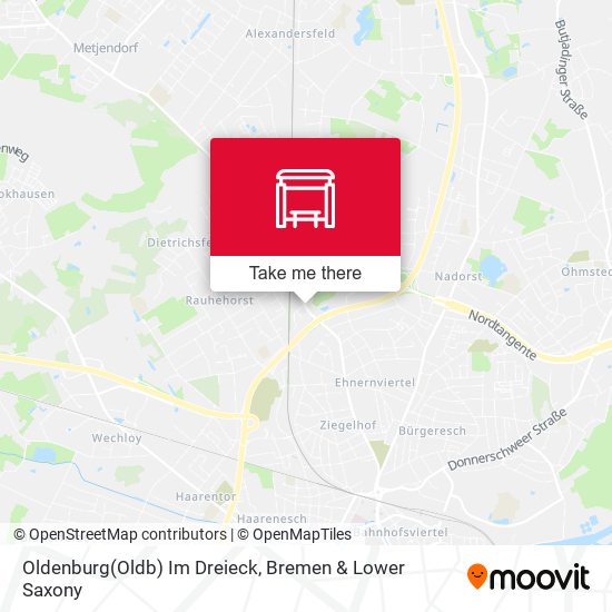 Oldenburg(Oldb) Im Dreieck map