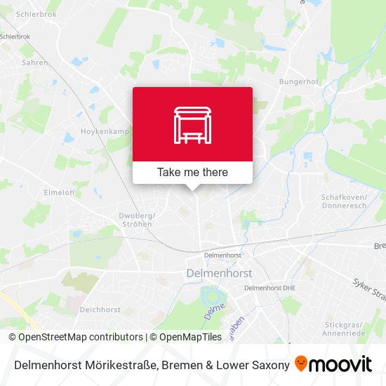 Delmenhorst Mörikestraße map