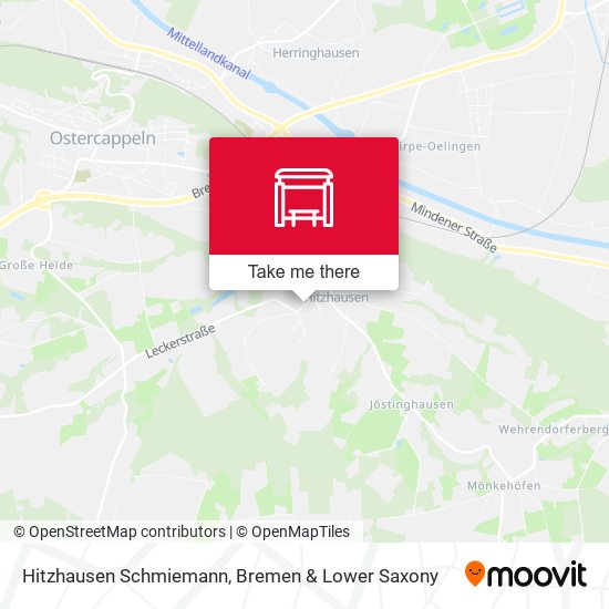 Hitzhausen Schmiemann map