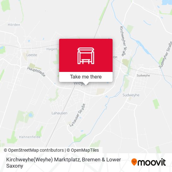 Kirchweyhe(Weyhe) Marktplatz map