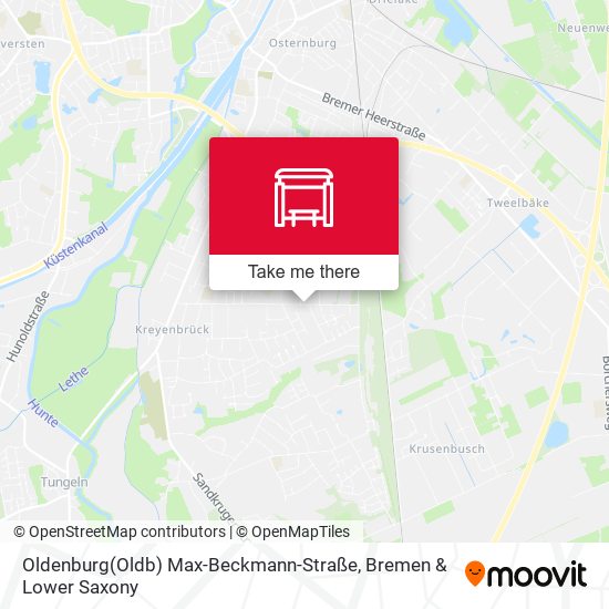 Oldenburg(Oldb) Max-Beckmann-Straße map