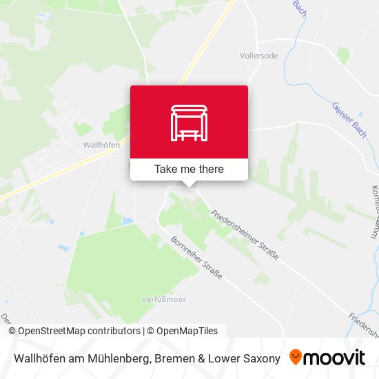 Wallhöfen am Mühlenberg map