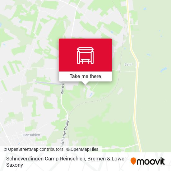 Schneverdingen Camp Reinsehlen map