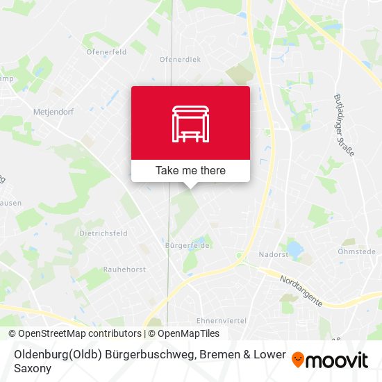 Oldenburg(Oldb) Bürgerbuschweg map