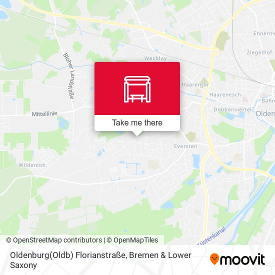 Oldenburg(Oldb) Florianstraße map
