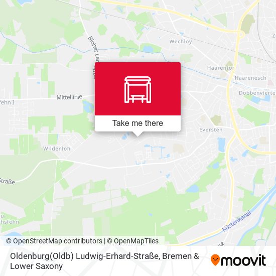 Oldenburg(Oldb) Ludwig-Erhard-Straße map