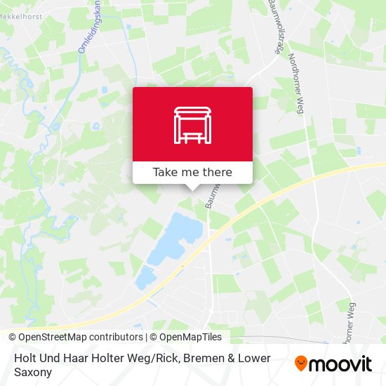 Holt Und Haar Holter Weg/Rick map