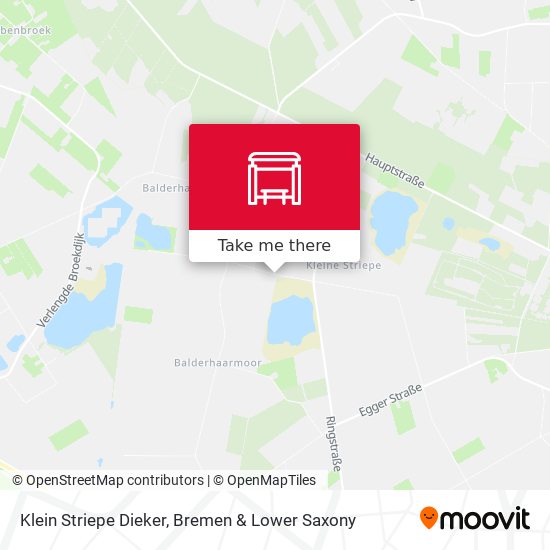 Klein Striepe Dieker map