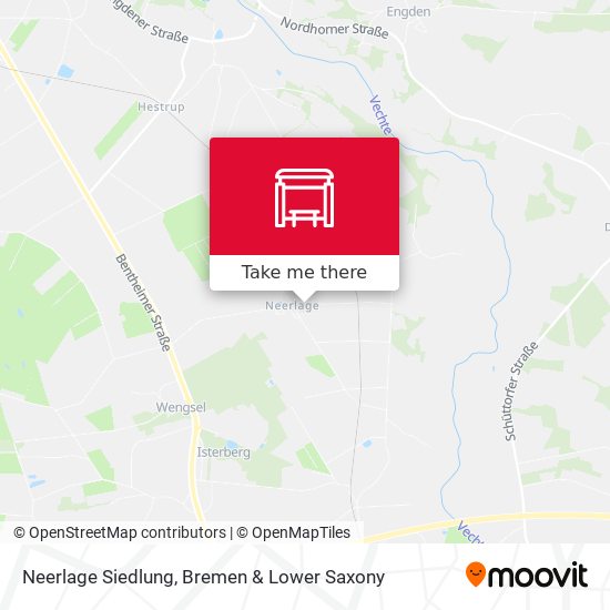 Neerlage Siedlung map