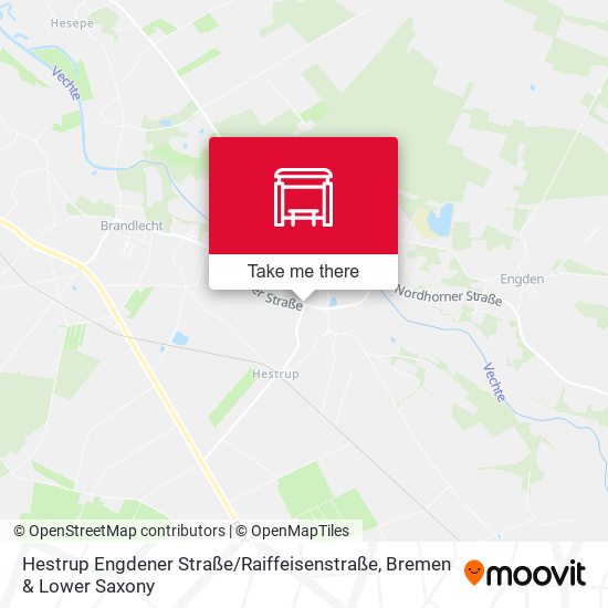 Hestrup Engdener Straße / Raiffeisenstraße map