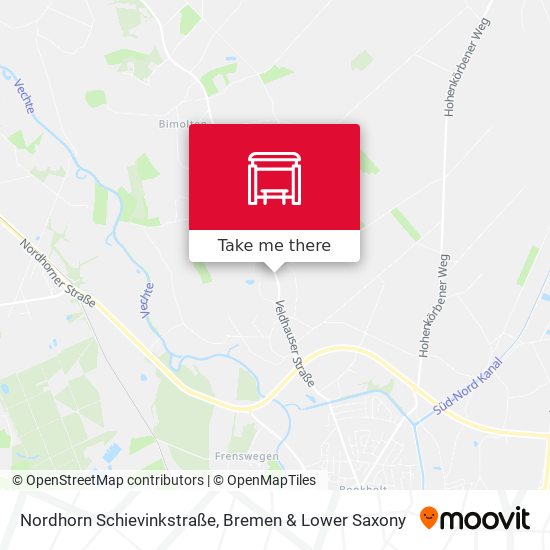 Nordhorn Schievinkstraße map