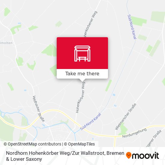 Nordhorn Hohenkörber Weg / Zur Wallstroot map