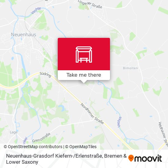 Neuenhaus-Grasdorf Kiefern- / Erlenstraße map