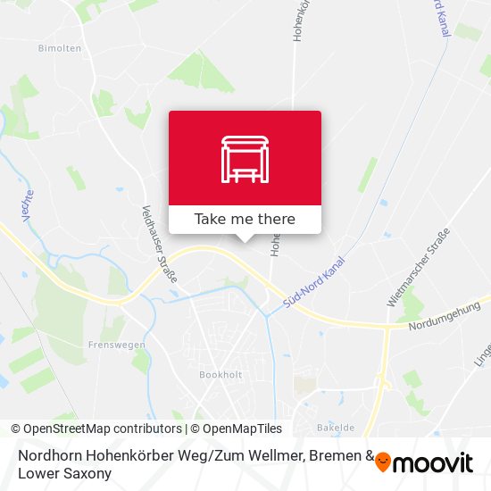 Nordhorn Hohenkörber Weg / Zum Wellmer map