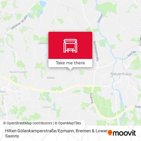 Hilten Gölenkamperstraße / Epmann map